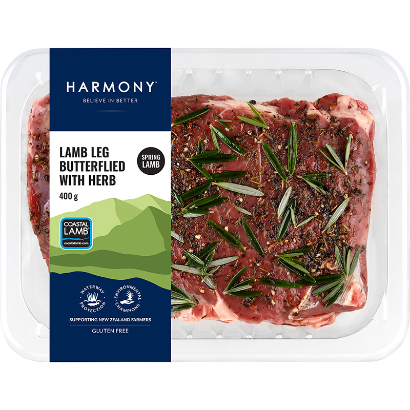 Harmony Butterflied Lamb Leg with Herbs 400g