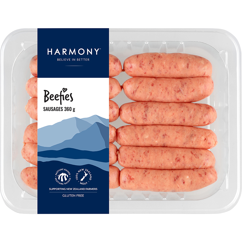 Harmony Beefies Sausages - 360g (CTN-8)