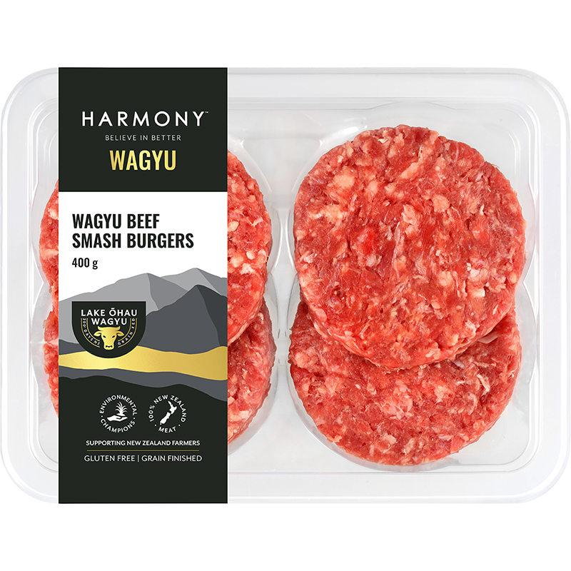Harmony Wagyu Beef Smash Burger (CTN6)